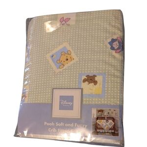 Disney Baby‎ Winnie the Pooh Soft And Fuzzy Crib Fitted Sheet Babies R Us NOS